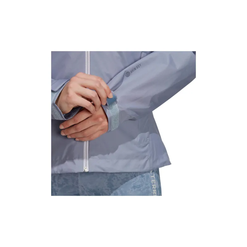 Adidas ULT Windbreaker Jackets Women's Silver Gray Violet-5