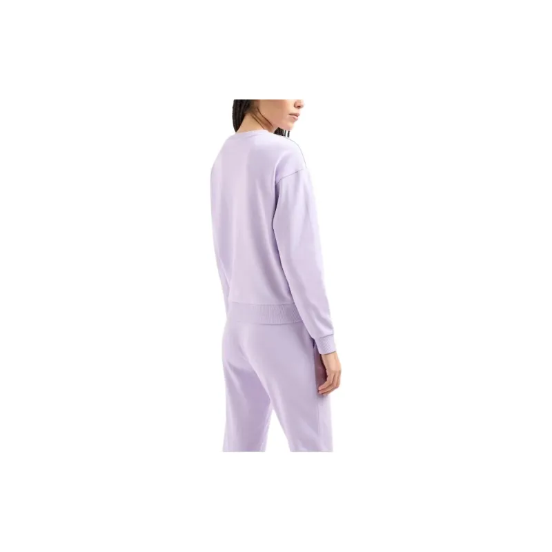 ARMANI EXCHANGEAE SS24 Sweatshirt Women's Purple-1