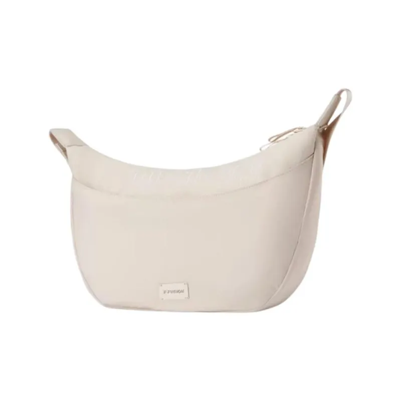 FILA FUSION Fabric Shoulder Bag Crossbody Bag Extra Small Unisex Dove Gray-2