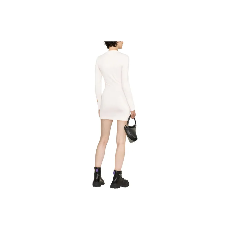 HERON PRESTON Long-Sleeved Dresses Women's White-3