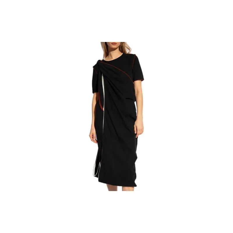 Lemaire Wraparound style T shirt Dress-2