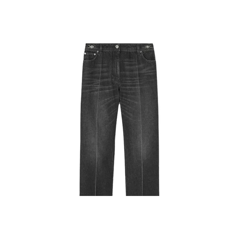 VERSACE Medusa '95 Mid rise Straight leg Jeans-5