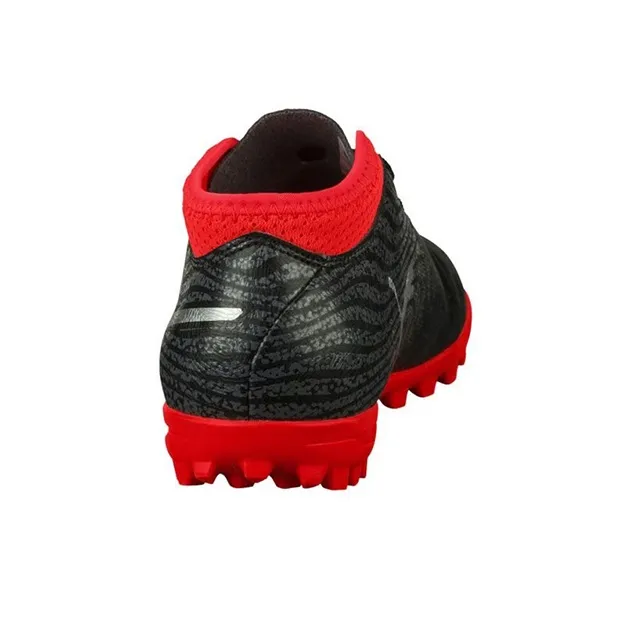 PUMA One 18.4 Low Top Kids' Soccer Shoes Black Red Kids'-4