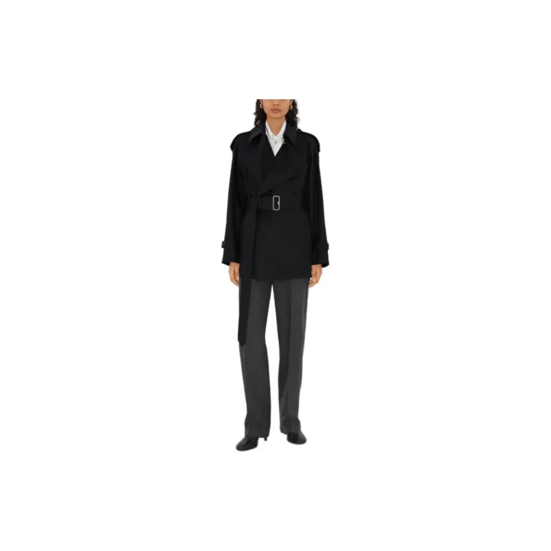 Burberry Trench Coat Women's Black-1