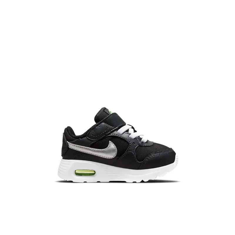 Nike Air Max SC Slip Resistant, Abrasion Resistant, Breathable Low Top Toddler Shoes Black Infant And Toddler-1