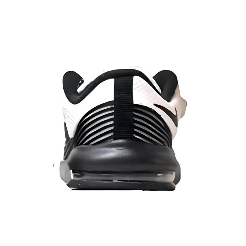 Nike Air Max Advantage 2 Slip Resistant Shock Absorbers Low Top Running Shoes White Black Infant And Toddler-3