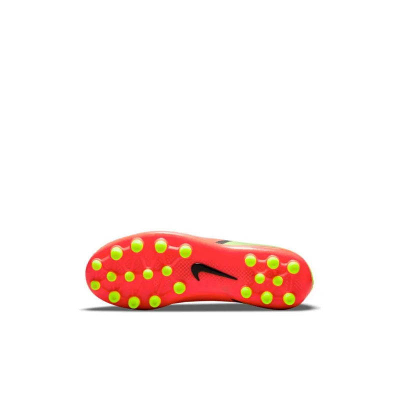 Nike Phantom GT 2 Academy AG Low Top Kids' Soccer Shoes White Red Kids'-5
