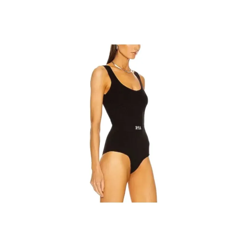Rta Bodysuits Women's Black-3