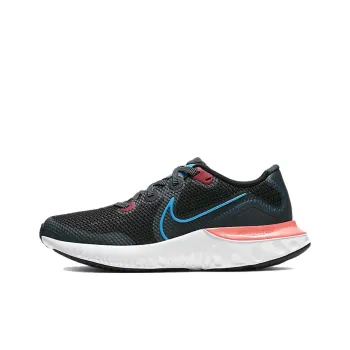 Nike Renew Run Black Laser Blue GS