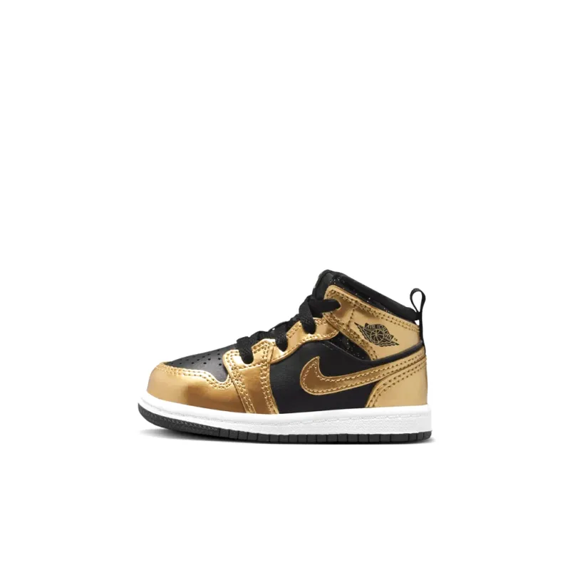 Jordan 1 Mid SE Metallic Gold Black TD-0