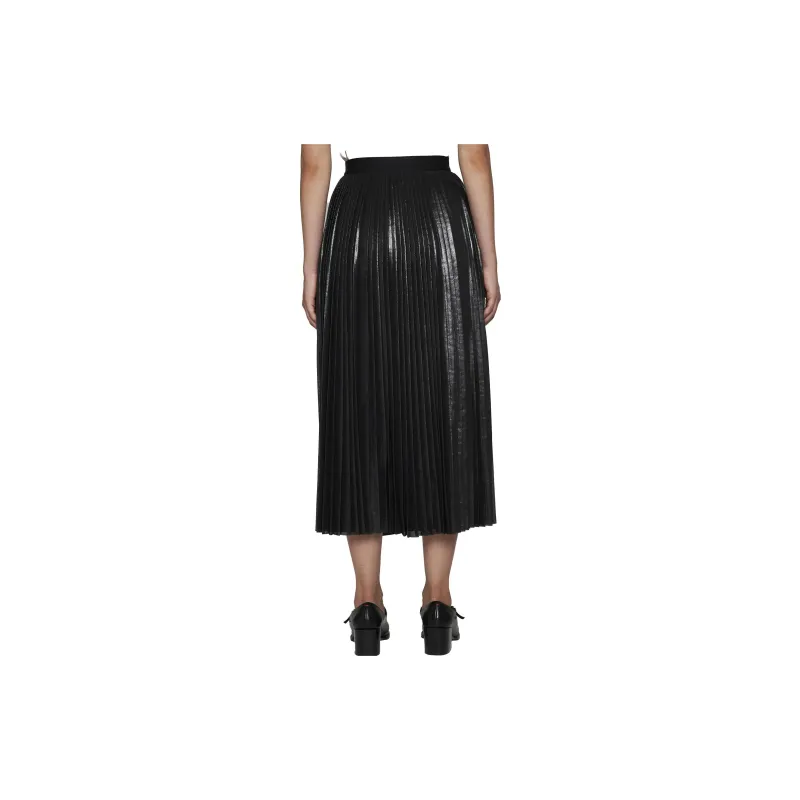 Fabiana Filippi Elasticated Waistband Pleated Midi Skirt-2