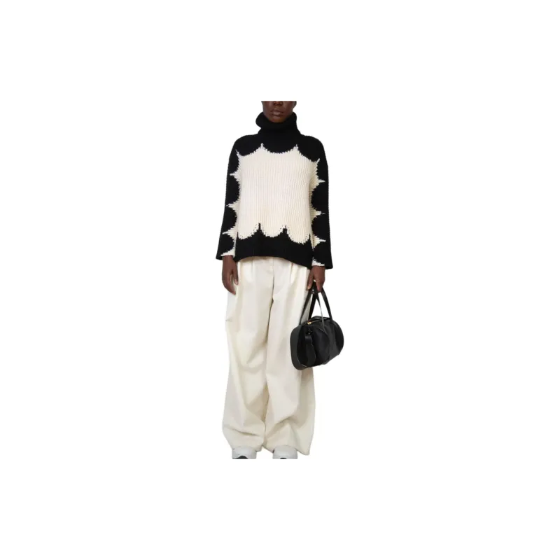 Valentino Conast Turtck Sweater Women's Black-1