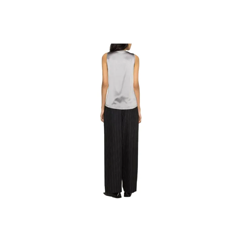 Brunello Cucinelli Tank Tops Women's Silver-2