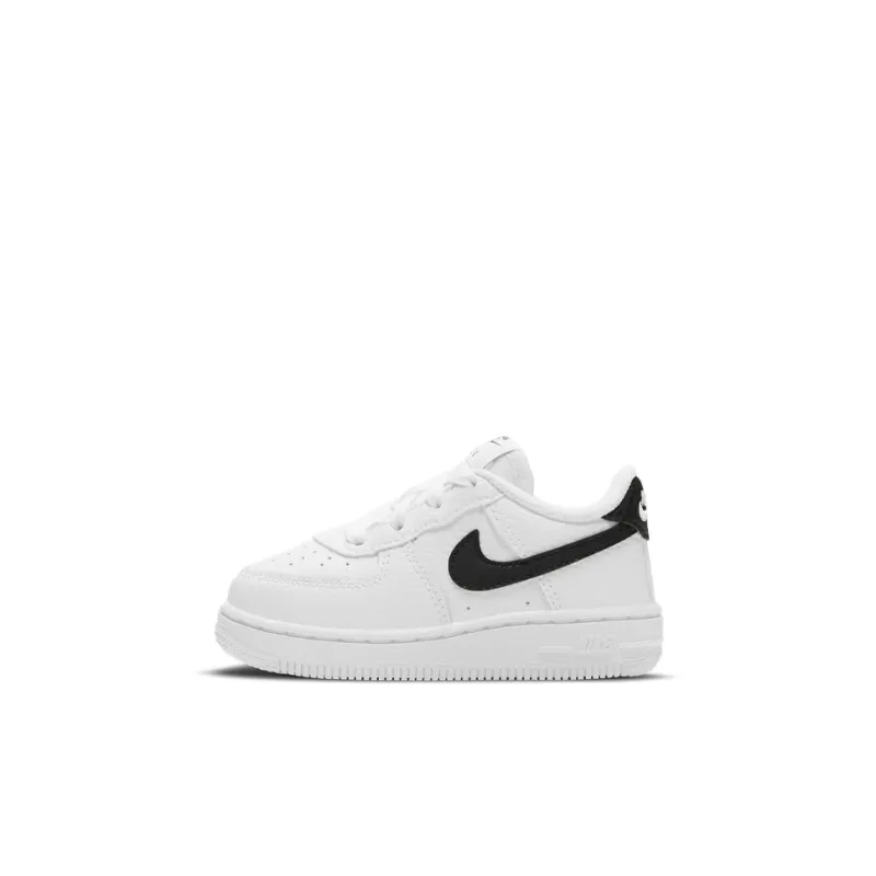 Nike Air Force 1 Low White Black Swoosh TD-0