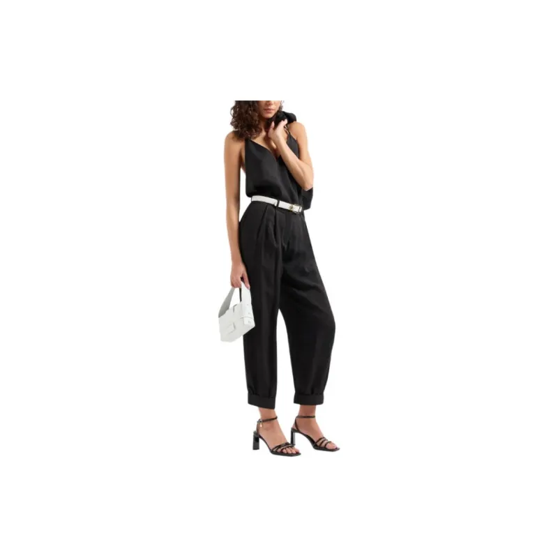 ARMANI EXCHANGE SS24 Casual Pants Women's Black-3