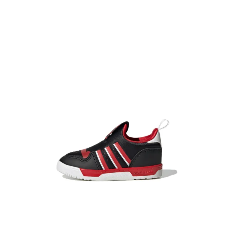 Adidas Originals Rivalry Low-Top Toddler Shoes Black Red Infant And Toddler-0