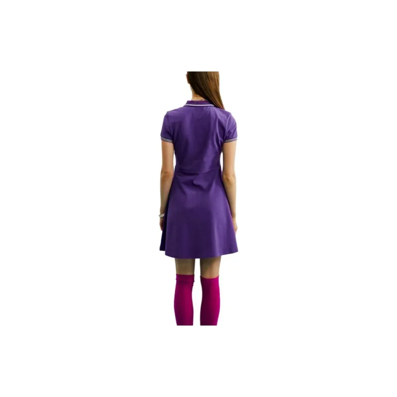 Kirsh FW23 Short Sleeved Dress Women's Purple-2