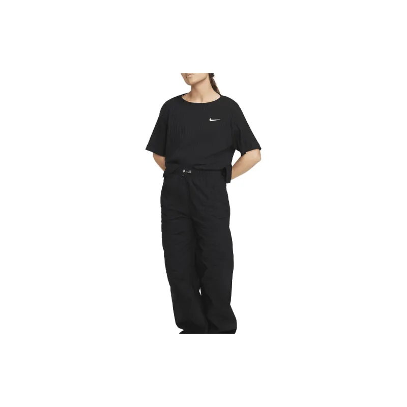 Nike Crop Tops Women's Black-3