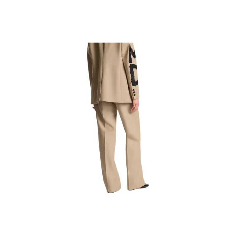 DIOR Casual Pants Women's Beige-4