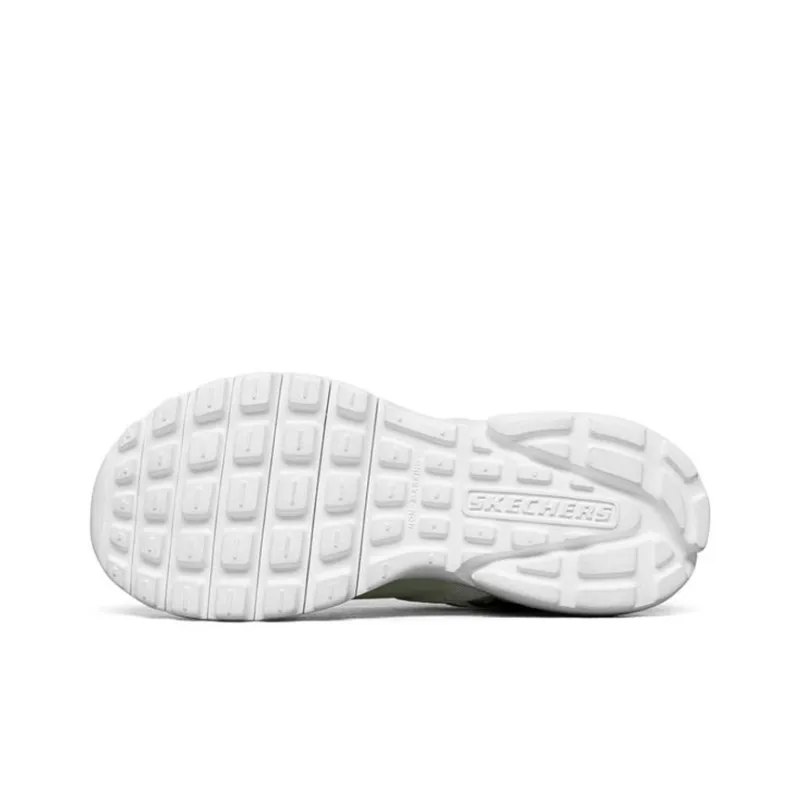 Skechers Razor Fle Kids Lifestyle Shoes White Black Teenagers-3