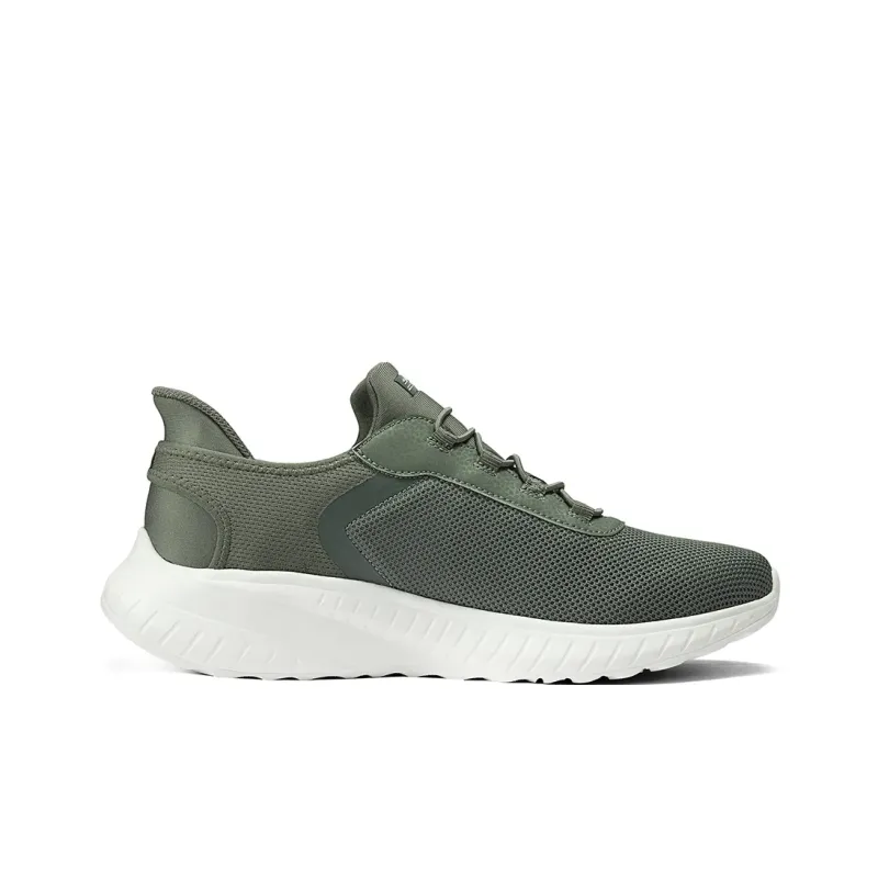 Skechers Bob's Cushioning Slip-Resistant Coverage Support Low-Top Casual Running Shoes Men's Green-1