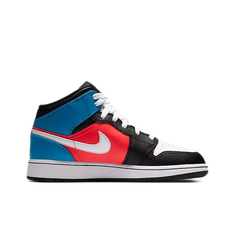 Jordan 1 Mid Tri Color Ribbons GS-5