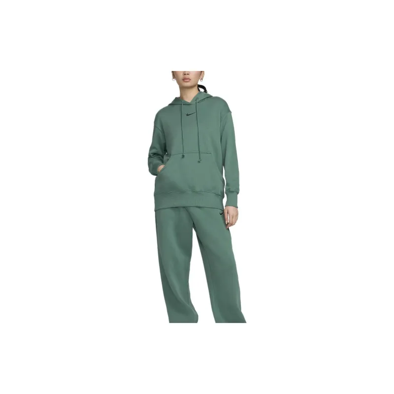 Nike Sportswear Phoenix Fleece Sweatshirt Women's Green/Black-2