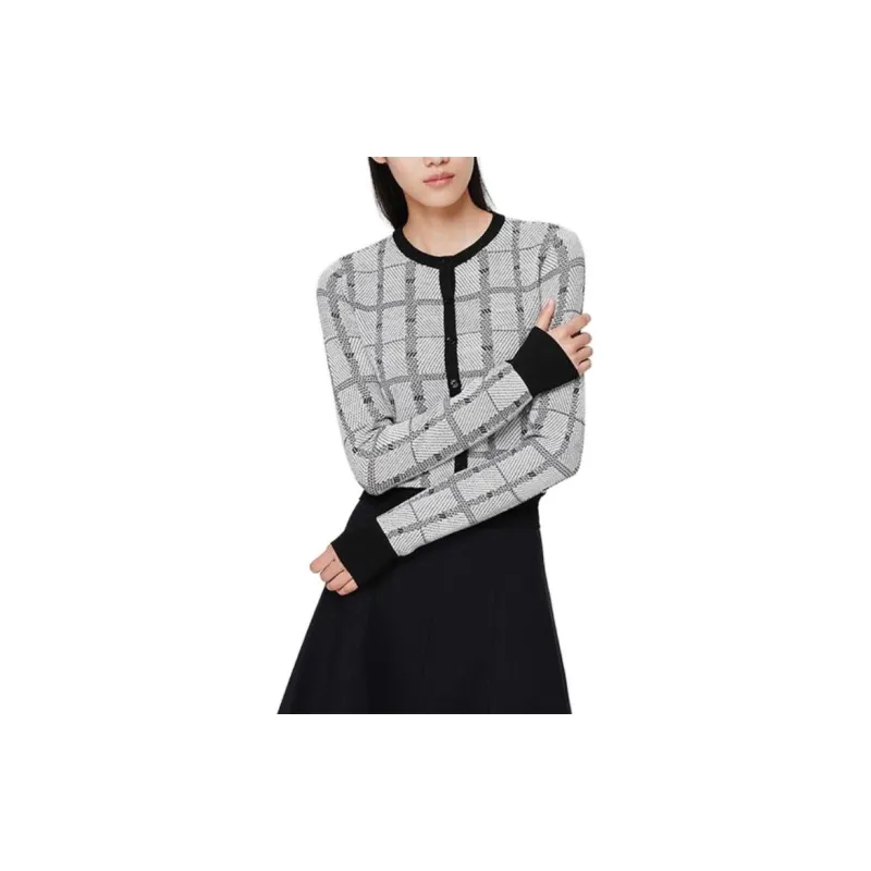 CLUB MONACO Knitwear Women's Black White-1