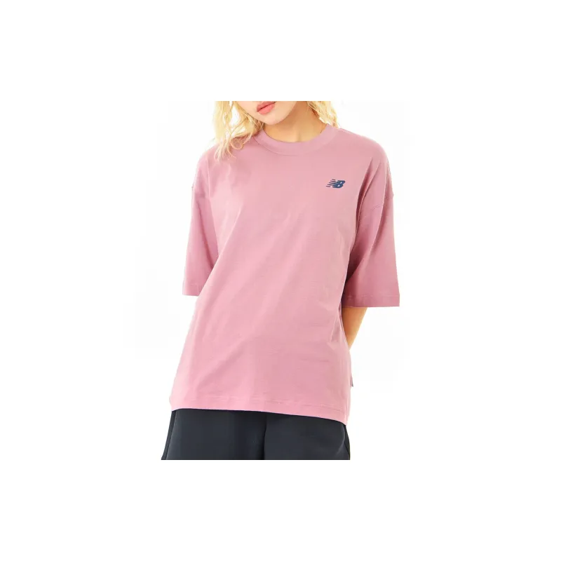 New Balance T Shirt Women's Rose Pink-2
