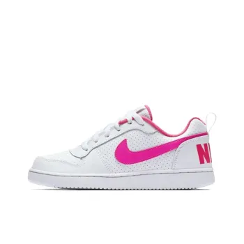 Nike Court Borough Low White Pink Blast GS