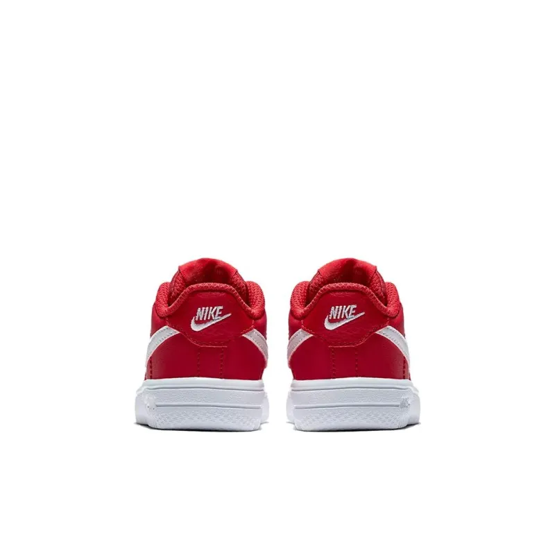 Nike Air Force 1 18 Low Top Skateboard Shoes Red White Infant And Toddler-4