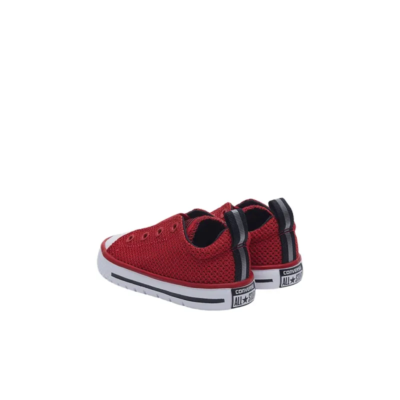 Converse All Star Series Durable Breathable Low Top Toddler Shoes Burgundy Infant And Toddler-3