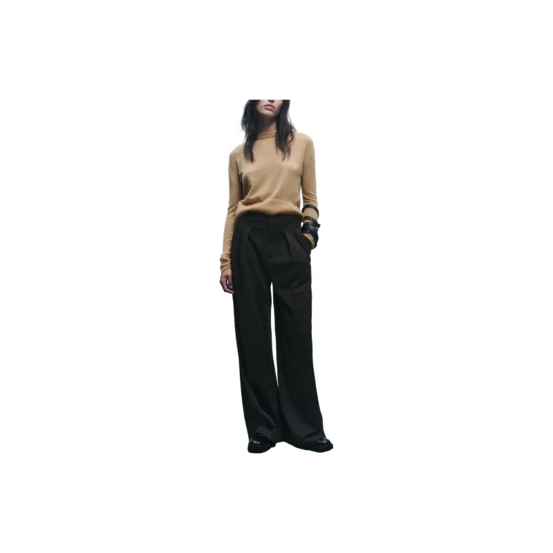 ZARA Sweater Women's Light Camel-1