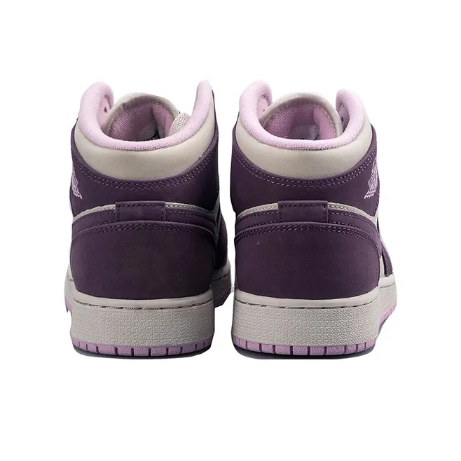 Jordan 1 Retro Mid GS Pro Purple-4