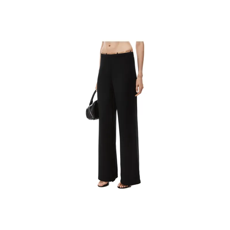 Alexander Wang Low Rise Flared Trousers-3