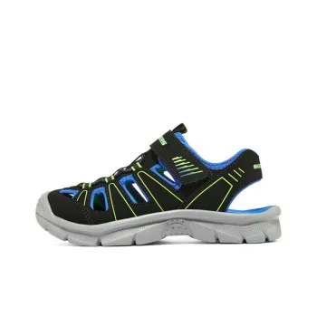 Skechers Quick Dry Children's Sandals Black Blue Teenagers