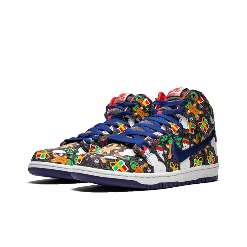 Nike SB Dunk High Concepts Ugly Christmas Sweater 2017 PS-2