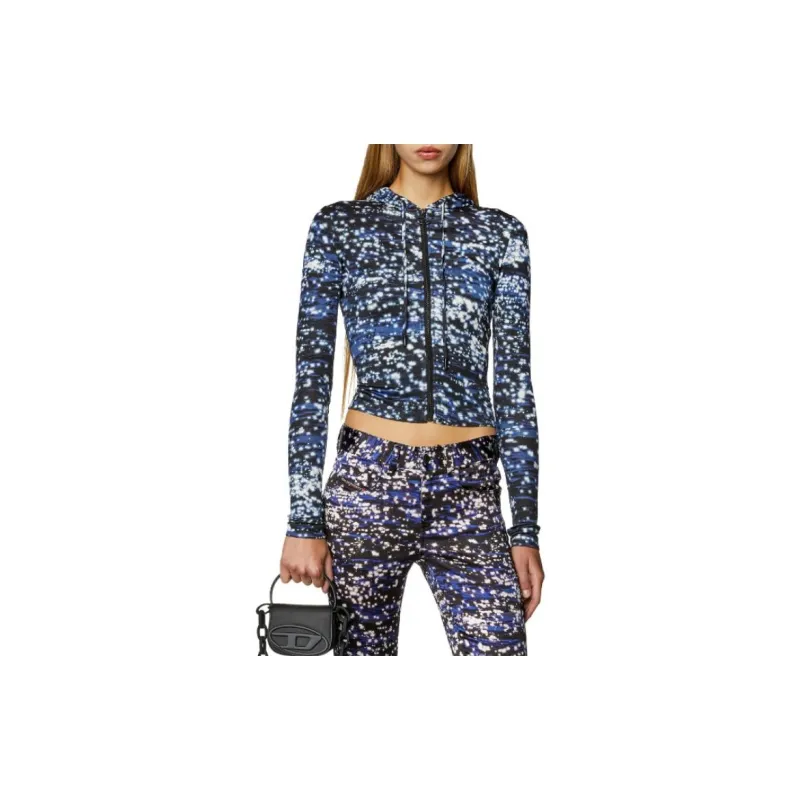 DIESEL Sweatshirts Women's Blue-2