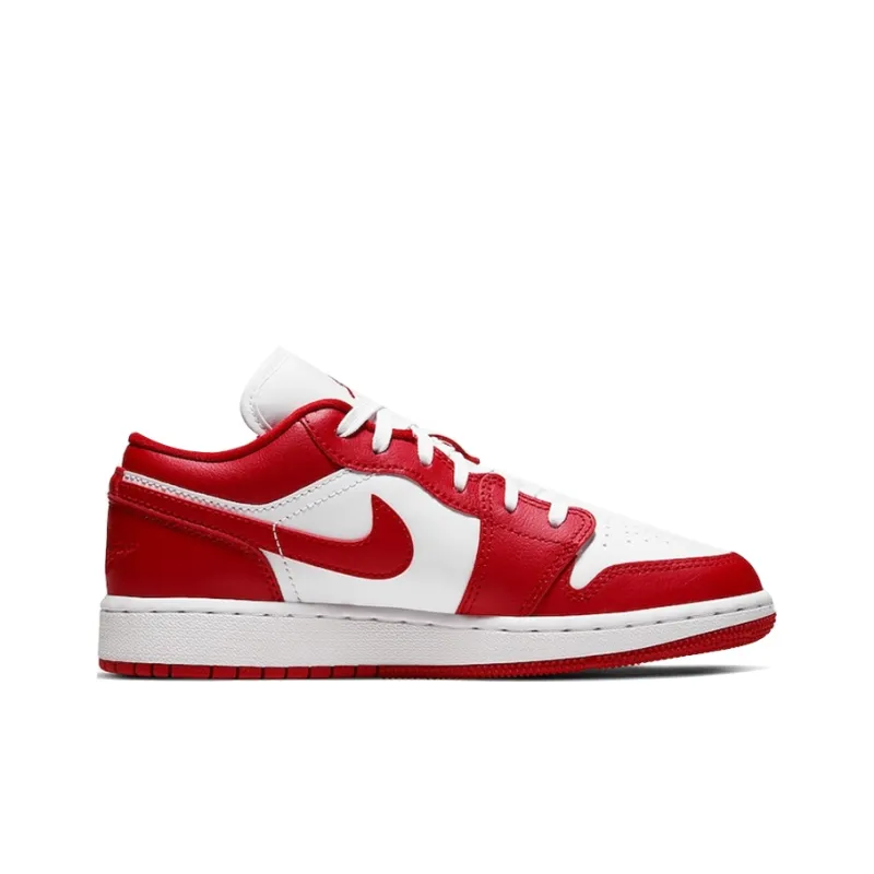 Jordan 1 Low Gym Red White GS-3