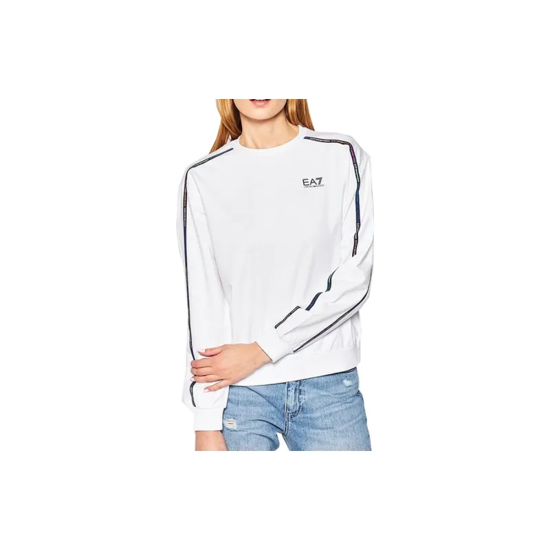 EMPORIO ARMANI EA7 Sweatshirts Women's White-3