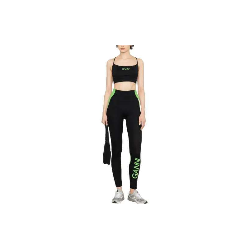GANNI Active Ultra High Waist Tights 'Black'-1