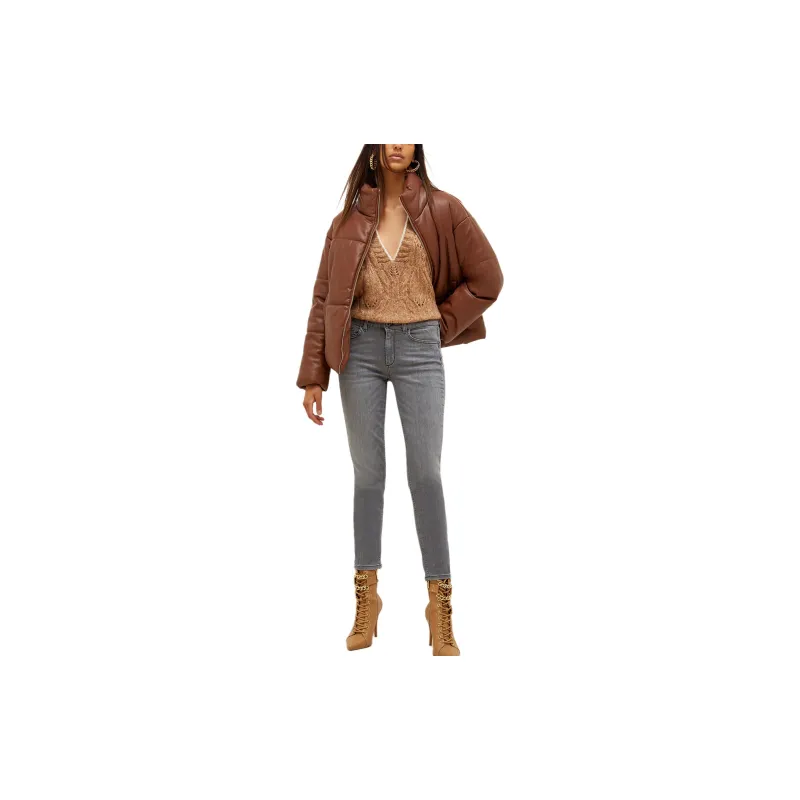 LIU·JO UOMO Jackets & Coats Women's Brown-3