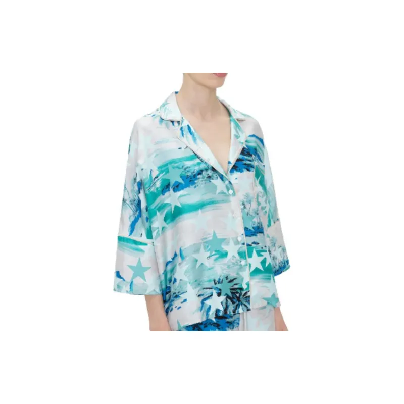 AMIRI Shirts Women's Green-2