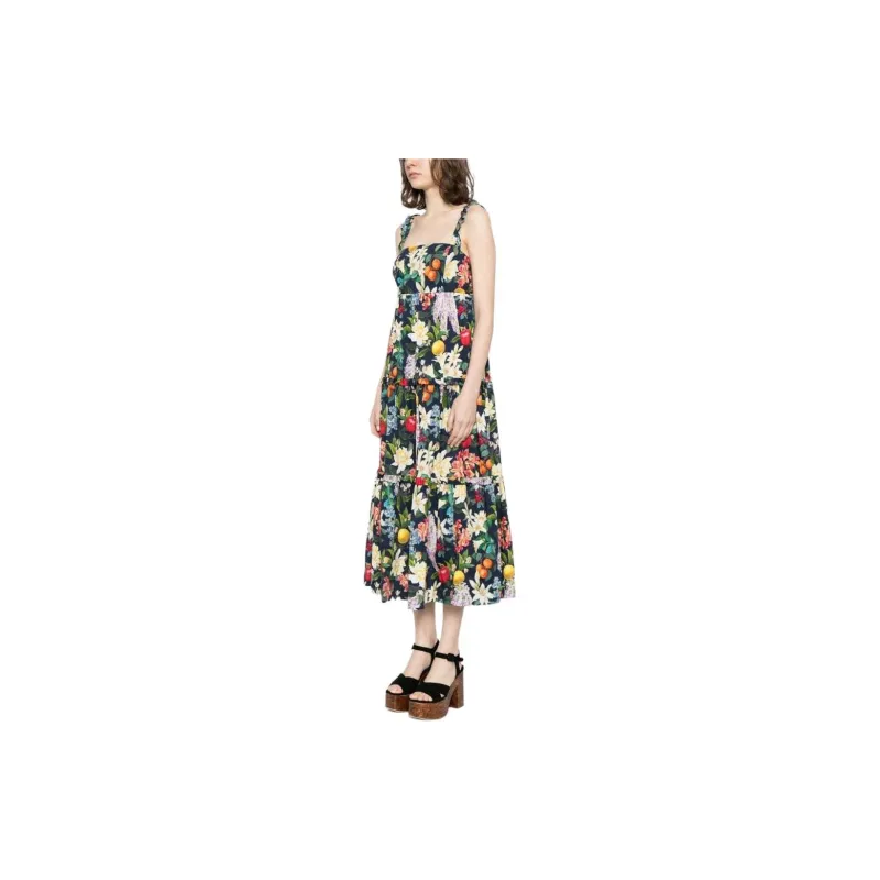 Sachin & Babi Giorno Floral-print Midi Dress-3