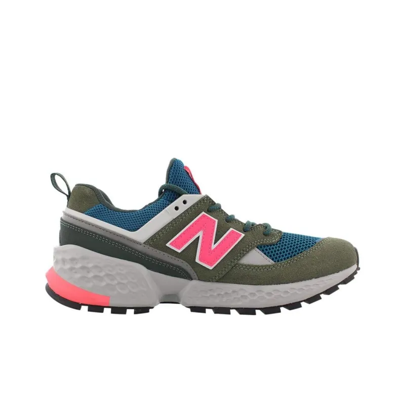 New Balance NB 574 Sport Slip-Resistant Low-Top Kids' Running Shoes Turquoise Teenagers-1