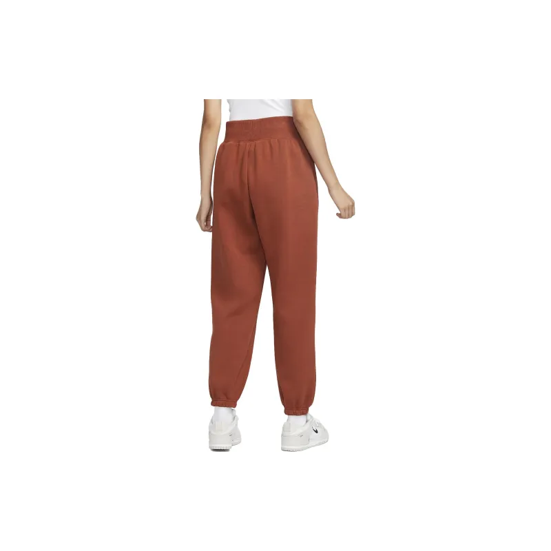 Nike Knitted Sports Pants Women's Torn Orange-4