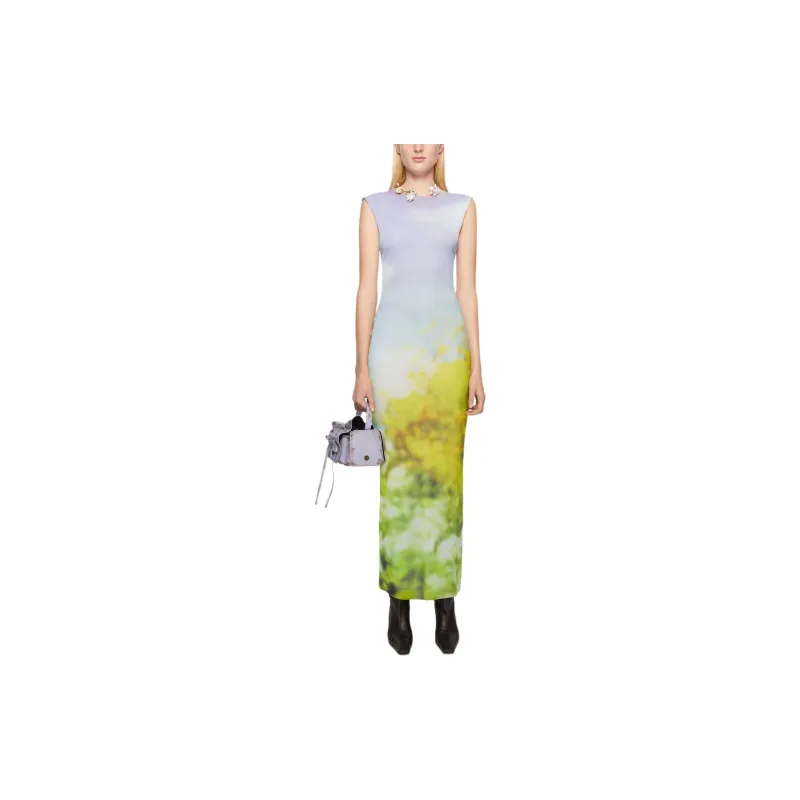Acne Studios SS24 Sleeveless Dress Women's Purple-1