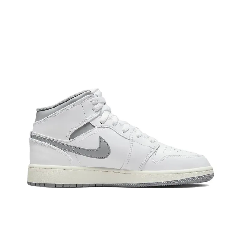 Jordan Air Jordan 1 Mid Neutral Grey GS-1