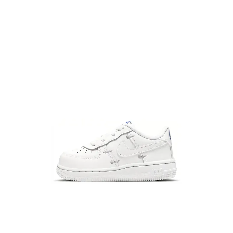 Nike Air Force 1 LV8 Anti Slip Wear Resistant Low Top Skateboard Shoes White Infant And Toddler-0