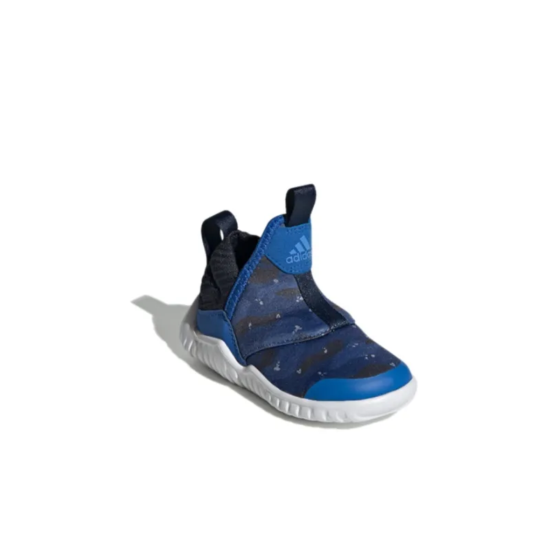 Adidas Rapidazen I Low Top Toddler Shoes Blue White Black Infant And Toddler-2